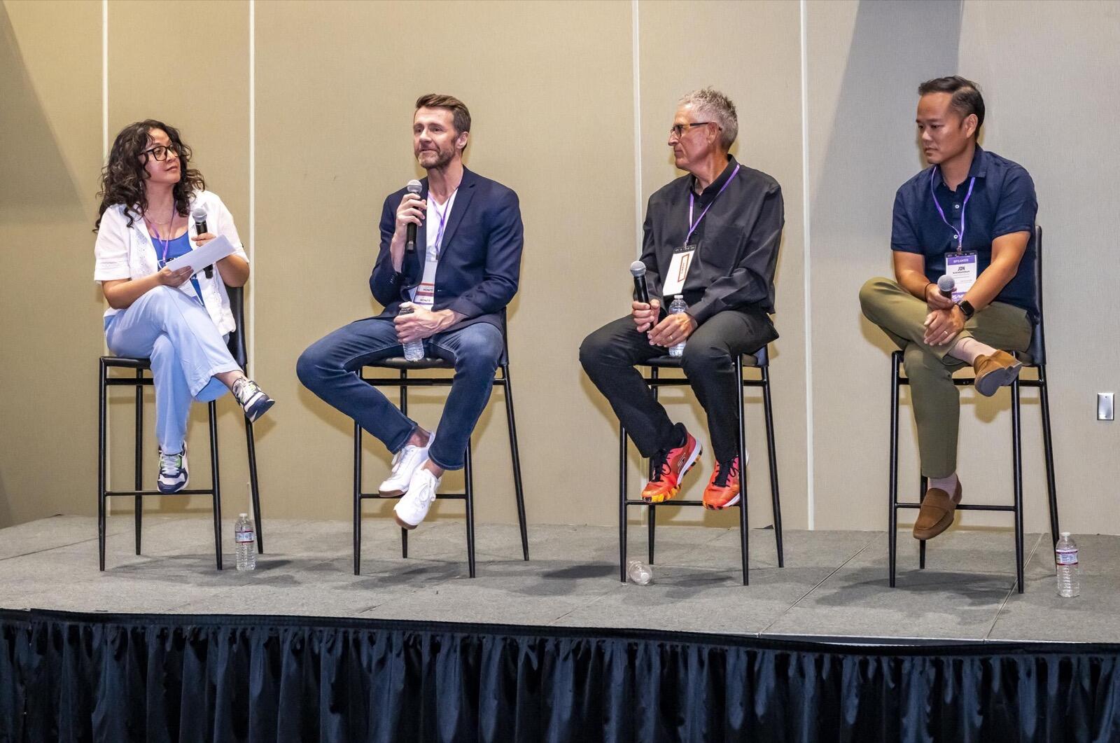 Panel discussion at PS-NeXT Summit with audience